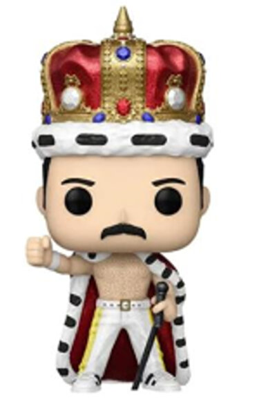 BANDAI مع العلبة رقم 02، مجسم فريدي ميركوري من فرقة كوين، إصدار ويمبلي كينغ د...