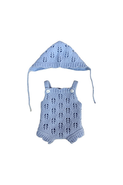 Choice طقم ملابس صوفية زرقاء بخمسة أنماط رائعة لدمى بيبي ريبورن مقاس 10-12 بو...