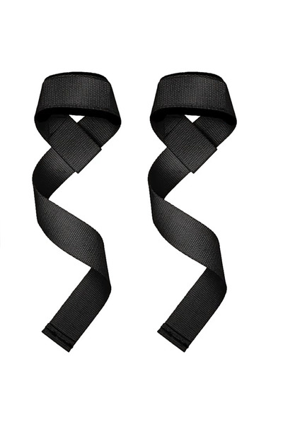Choice أحزمة معصم سوداء لرفع الأثقال، قابلة للتعديل، مانعة للانزلاق، مناسبة ل...