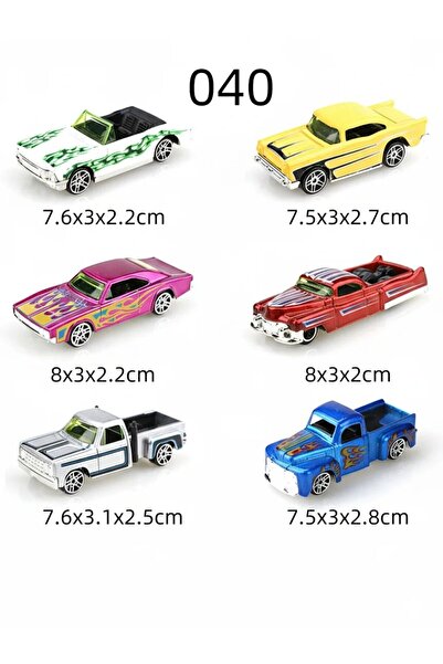 Choice1 san 040 (Boxed) 1/64 Modified Sports Car/kup Truck Diecast Toy Set, 6...