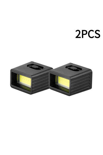 Choice مصباحان يدويان صغيران يعملان ببطارية 9 فولت، مزودان بتقنية LED، مصباح ...