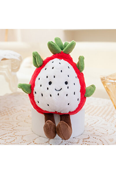 Choice لعبة قطيفة على شكل فاكهة التنين (بيتايا) بحجم 12-16 سم، تتضمن: فاكهة ا...