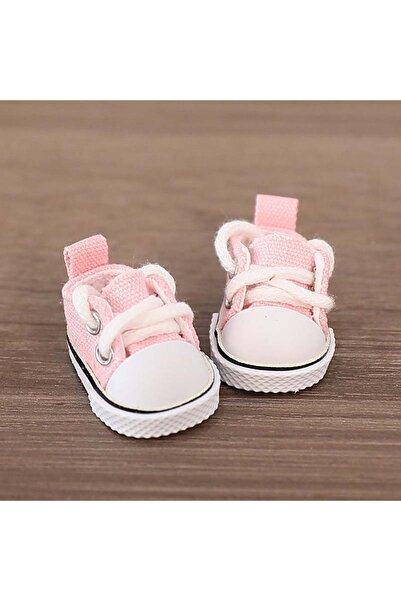 Choice only shoes canvas shoes-pink For LABUBU Canvas Shoes Suitable for 17cm...