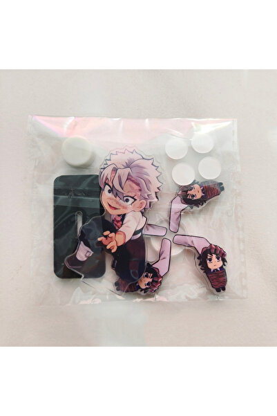 BANDAI كيس OPP بطول 5 سم، يد شينازوغاوا سانيمي، أنمي قاتل الشياطين، زينة طرفي...