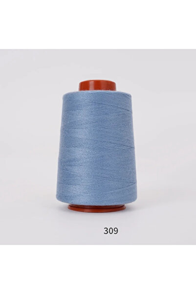 Choice 309 قطعة واحدة من خيط الخياطة البوليستر الأزرق بطول 800 ياردة - مخروط ...