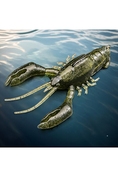 Choice FCP29-521-B ANFS قطعة واحدة طعم صناعي واقعي على شكل روبيان ناعم - طعم ...