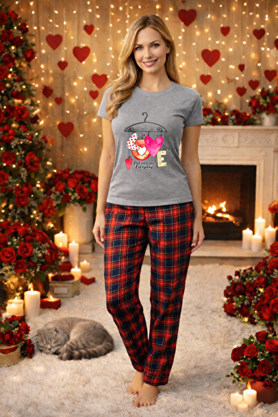 MVRDAR Σετ γυναικείας βαμβακερής πιτζάμας, συλλογή Αγίου Βαλεντίνου, Dragobete