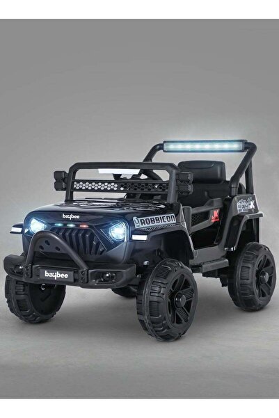 BAYBEE Turbo Battery Car for Kids Electric Jeep/Car for Toddlers (Black)