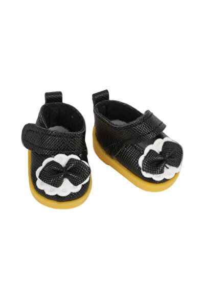 Choice أحذية سوداء بدون دمى، مقاس 3.8 سم، مناسبة لدمى لابوبو مقاس 17 سم، أحذي...