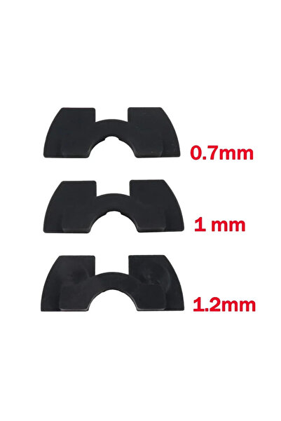 Choice black 3PCS Front Fork Damping Pad Electric Scooter M365 Parts Shake Re...