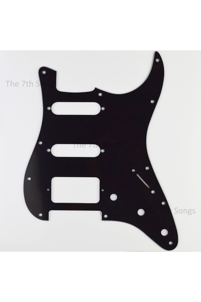 Choice Black 11 Hole HSS Guitar Pickguard for ST Electric Guitar 1 pcs