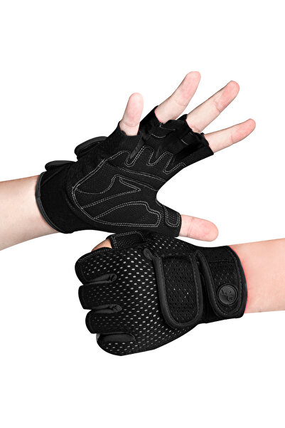 Choice قفازات رياضية سوداء مقاس XL من موريوك، للرجال والنساء، مزودة بوسادات S...