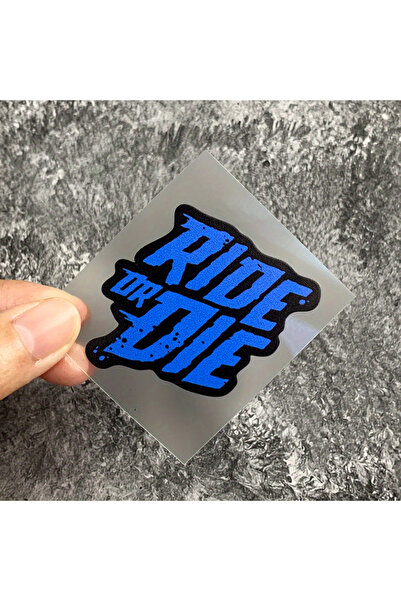 Choice ملصقان للدراجات الهوائية "اركب أو مت" - ملصق مقاوم للماء وواقي من الشم...