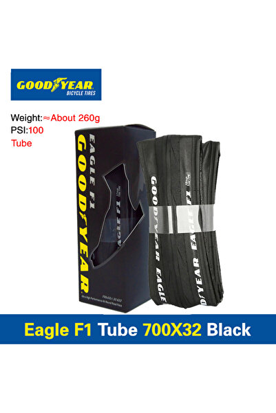 Choice إطارات دراجات قابلة للطي من نوع Goodyear Eagle F1 مقاس 700X32C باللون ...