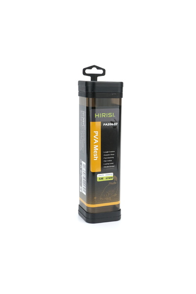 HIRISI Choice 37MM 5M Carp Fishing PVA Mesh With Tube Soluble Fish Refill Car...