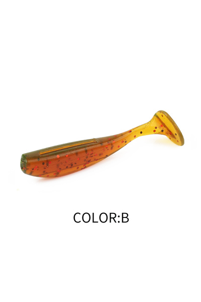 Choice 30 مم، 30 قطعة، 0.3 غرام، طعوم صيد ناعمة من نوع سوبركونتيننت شاد، 30 م...