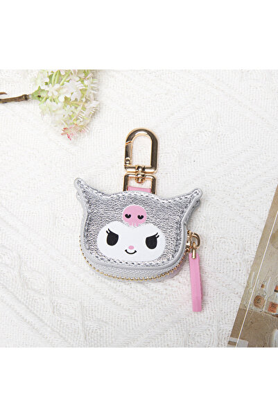 Choice سلسلة مفاتيح سانريو كورومي، قلادة هيلو كيتي كات، قلادة حقيبة على شكل ق...