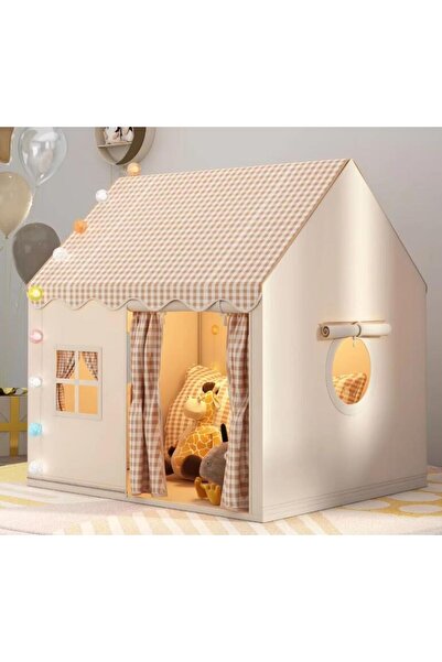 Choice خيمة أطفال داخلية وخارجية بدون كرة إضاءة، لون كاكي، مناسبة للأطفال الص...