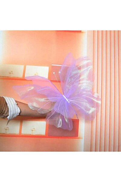 Choice 1pc PURPLE 3D Simulated Butterfly Decoration, For Birthday Wedding Out...