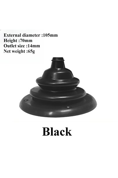 Choice black Marine/RV Cable Sleeve Kit - Wear-Resistant PVC Wire Hole Protec...