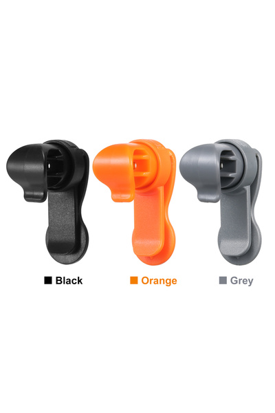 Choice Orange Water Bladder Tube Clip Magnetic Tube Clip Water Bladder Hose C...