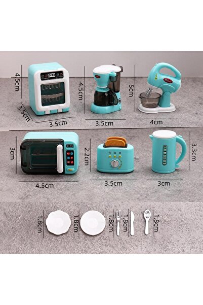 Choice مجموعة واحدة زرقاء من ماكينة قهوة ومضرب بيض، أجهزة منزلية، ديكور، لعبة...