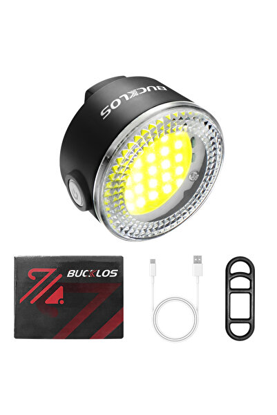 Choice4 BUCKLOS 1PC WHITE LAMP BUCKLOS Cycling Lights COB Bicycle Headlight T...