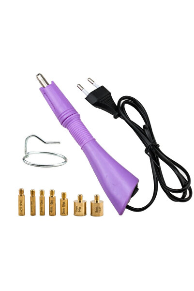 Choice6 EU Standard purple Fast Heated Hotfix Rhinestones Applicator EU Plug ...