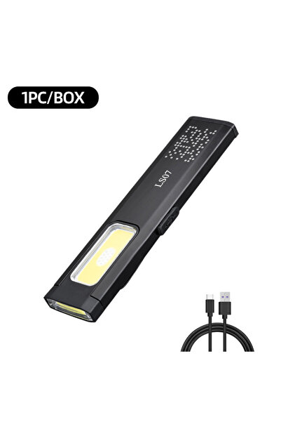 Choice بطارية ليثيوم بوليمر، أسود وأبيض. أحدث مصباح يدوي LED صغير محمول بقوة ...