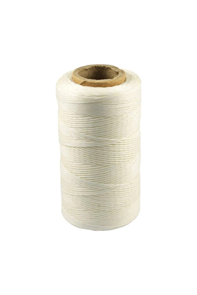 Choice White 260 m Nylon Leather Sewing Waxed Thread, Practical Long Stitchin...