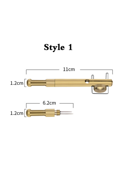 Choice ماكينة ربط عقد خيوط الصيد شبه الأوتوماتيكية من النحاس، طراز 1، بإبرة م...
