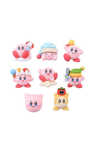 BANDAI كيس OPP بحجم 2 سم، 8 قطع - مجموعة كيربي، 8 قطع/مجموعة، شخصية كرتونية ل...