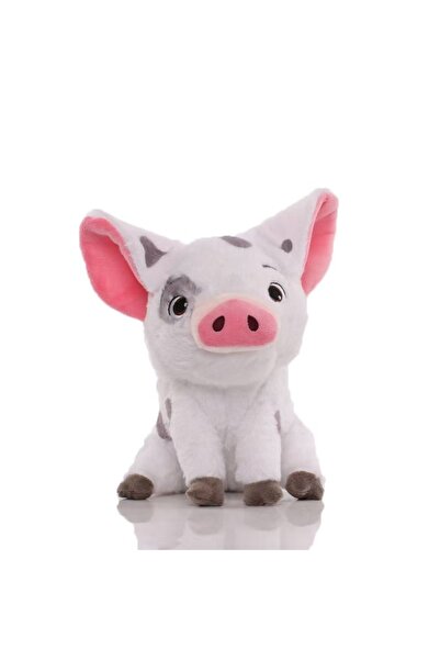 Miniso A Kawaii Moana Pig Rooster Plush Toy Anime Pig Princess Chicken Stuffe...