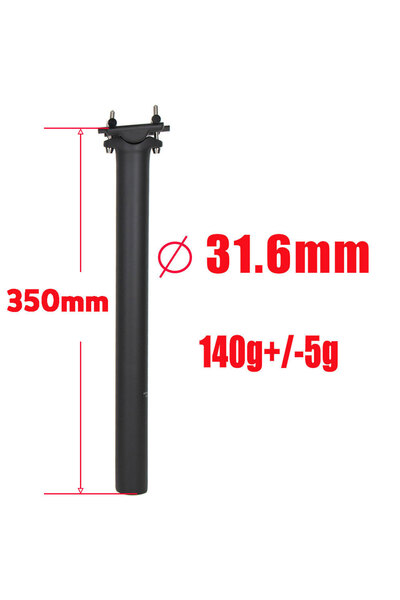 Choice 31.6x350mm ELITA ONE Carbon Seat Post 27.2/30.9/31.6mm MTB/Road Biike ...