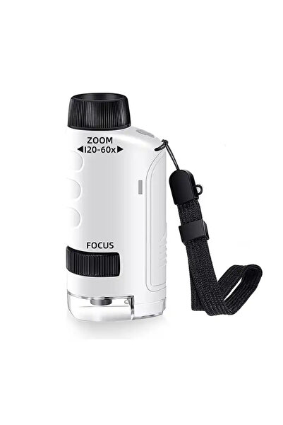 Choice No Box Handheld Microscope Kit Lab LED Light 60X-120X Lab Mini Handhel...