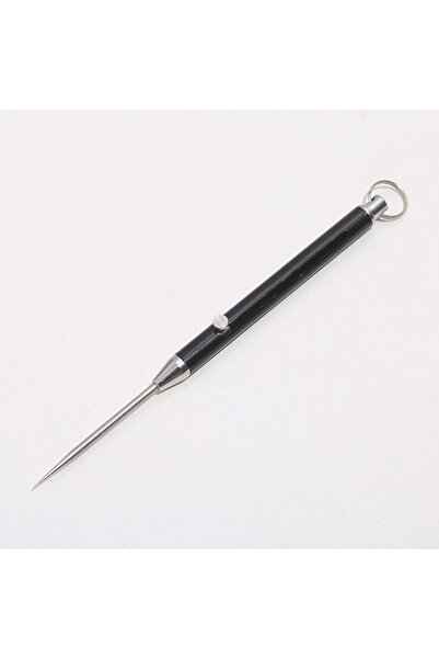 Choice أدوات تخييم خارجية سوداء، عود أسنان قابل للسحب، هدية، شوكة فواكه من سب...