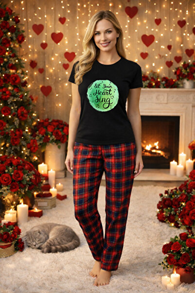 MVRDAR Σετ γυναικείας βαμβακερής πιτζάμας, συλλογή Αγίου Βαλεντίνου, Dragobete