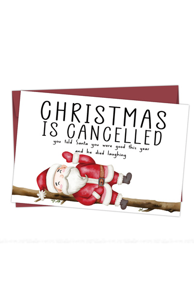 Choice 1pc 1pc Fun Christmas Greeting Card With Envelope,Humorous Design Gift...