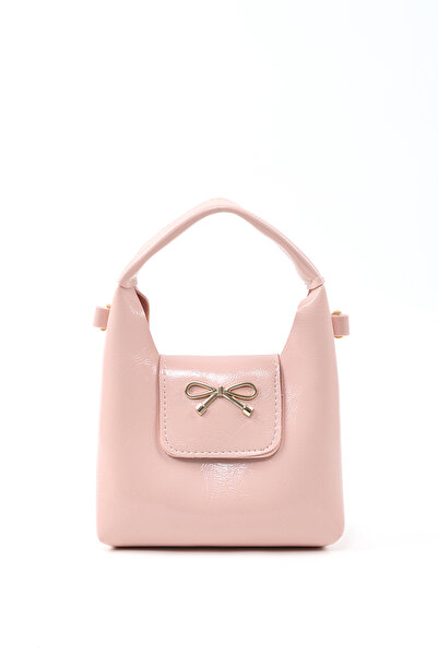SHAKA Crinkled Textured Pink Shk214 Single Compartment Handbag, Handbag, and ...