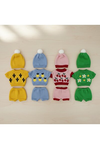 Choice أربع مجموعات من أروع ملابس السترات الصوفية بأربعة أنماط لدمى بيبي ريبو...