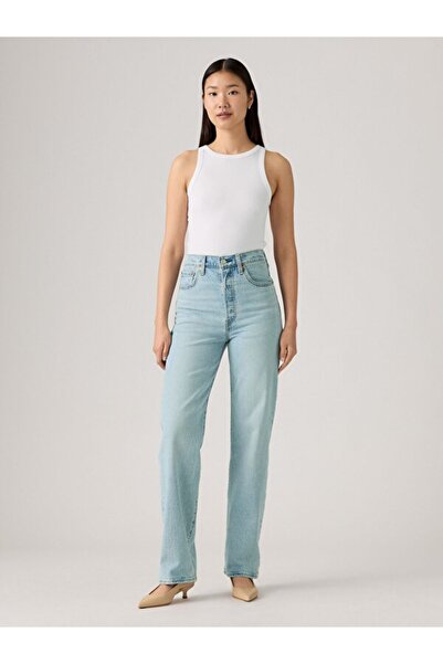 Levi's Ribcage Full Length Kadın Jean Pantolon - Blasted Stone Clean