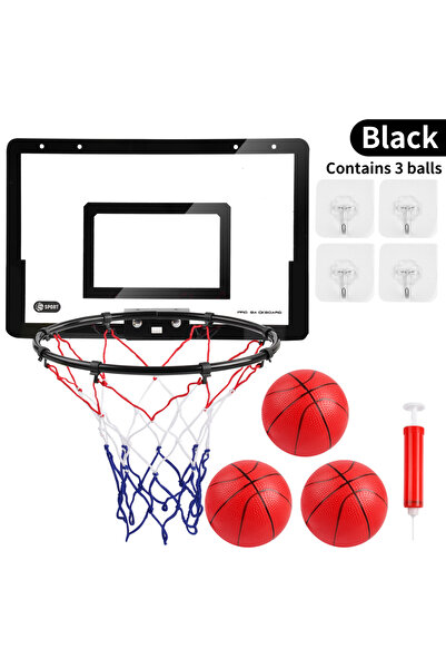 Choice طوق كرة سلة معدني أسود، حلقة كرة سلة معدنية، طوق كرة سلة صغير، لوحة خل...