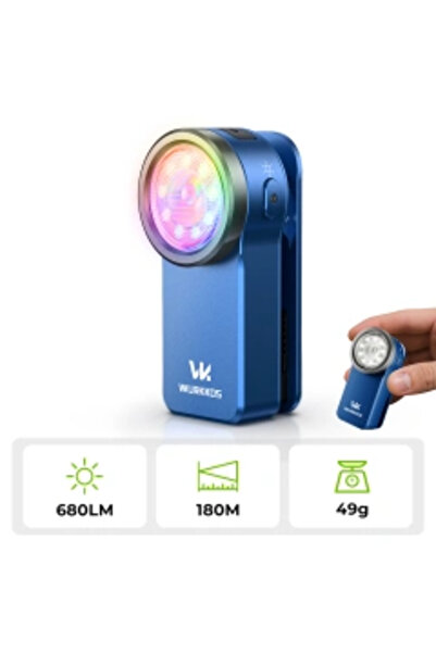 choice2 6000-6500K Blue Wurkkos HD03 680LM Mini Clip Light USB C Rechargeable...