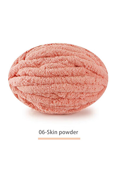 Choice 06 Skin Powder 250g Extra Thick Ice Yarn Blanket Hand-Knitted DIY Yarn...