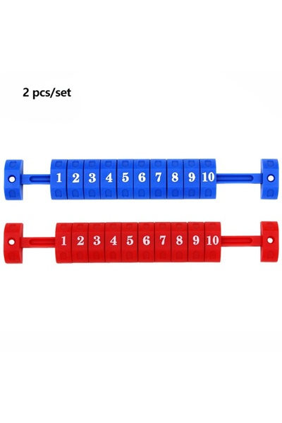 Choice Red and blue 2 Pieces Universal Foosball Counter Scoring Units Table S...