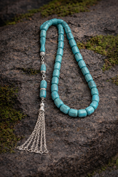 vevasilver Kapsül Kesim Beyrut Damlası Kehribar Tesbih ,püskül Usta işi Rhodi...