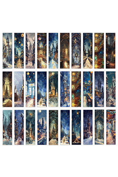 Choice مجموعة من 32 قطعة من فواصل الكتب ذات الألوان المتنوعة، بتصميم كلاسيكي ...