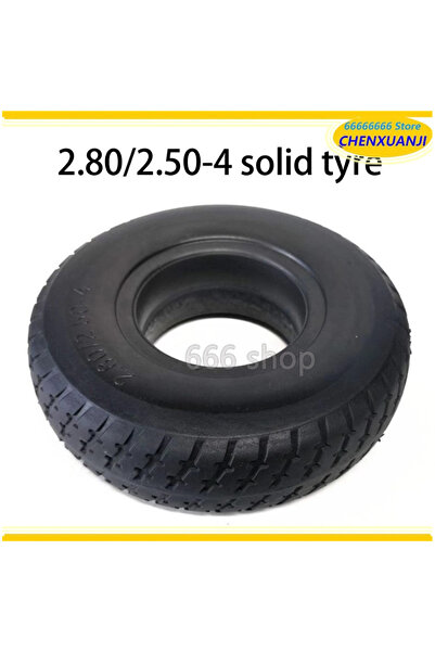 Choice إطار صلب 2.80/2.50-4 مقاس 9 بوصات للدراجات البخارية الكهربائية وعربات ...