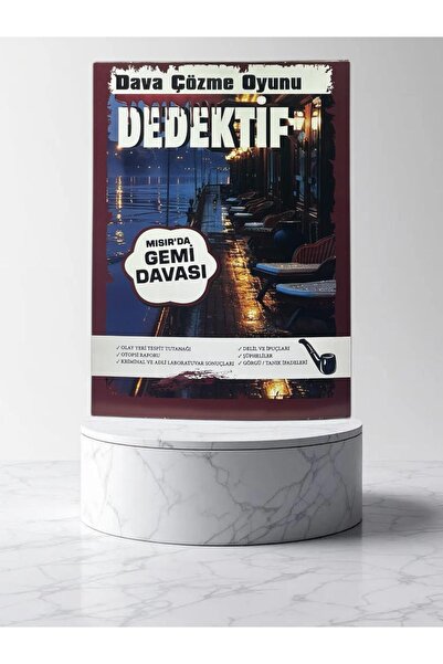 MISIR'DA GEMİ DAVASI / DEDEKTİF DAVA ÇÖZME OYUNU