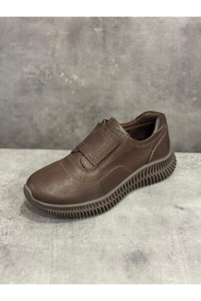 Mammamia Handmade Genuine Leather Elastic Comfort Sole Casual Shoes